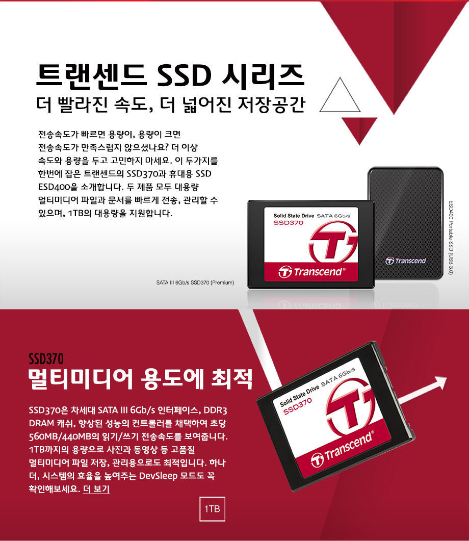   ӵ о Ƽ̵ 뵵ȭ SSD370